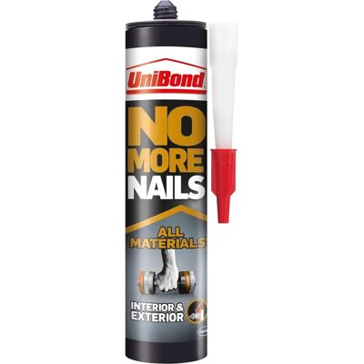 UniBond No More Nails All Materials Interior & Exterior - Adhesive UniBond No More Nails All Materials Interior & Exterior - Adhesive