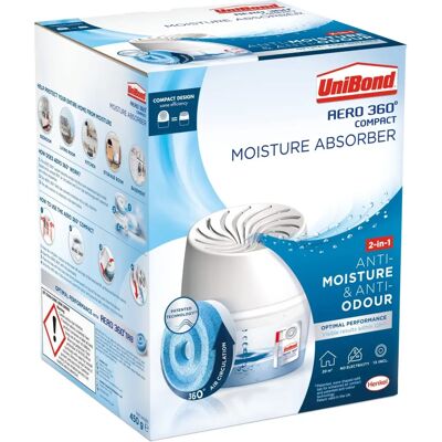 UniBond AERO 360 Compact Moisture Absorber - Dehumidifier UniBond AERO 360 Compact Moisture Absorber - Dehumidifier