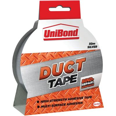 Unibond 1667762 / UNI1405197 Silver Duct Tape - Heavy Duty Unibond 1667762 / UNI1405197 Silver Duct Tape - Heavy Duty