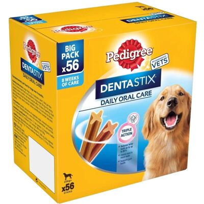 Pedigree DentaStix Large Dog Dental Chews - Mâcheries dentaires - Publicité Pedigree DentaStix Large Dog Dental Chews - Mâcheries dentaires - Publicité