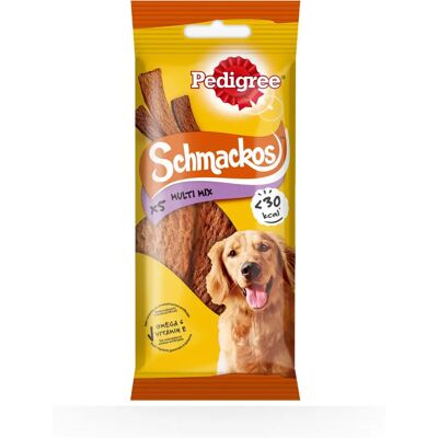 Premi per cani Pedigree - Schmackos Multi Mix - 36G Premi per cani Pedigree - Schmackos Multi Mix - 36G