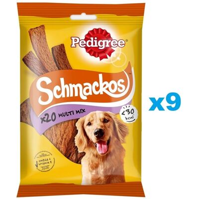 Gustări pentru câini Pedigree Multi Mix - 144g Gustări pentru câini Pedigree Multi Mix - 144g