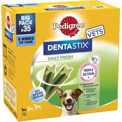 Pedigree Small Dog Freshness X-Shape Dental Chews - 5-10kg Pedigree Small Dog Freshness X-Shape Dental Chews - 5-10kg