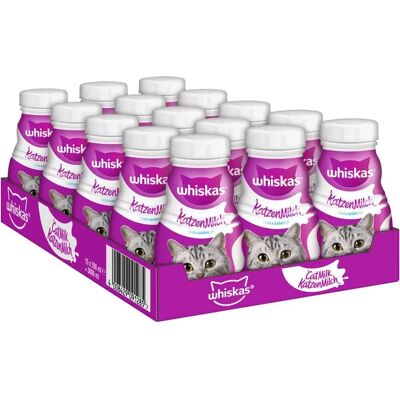 Whiskas Kattemelk Flesje - Lactosearm - 15×200 ml Whiskas Kattemelk Flesje - Lactosearm - 15×200 ml
