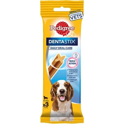 Przysmak dla psa Pedigree Dentastix Medium - Do średnich ras psów Przysmak dla psa Pedigree Dentastix Medium - Do średnich ras psów