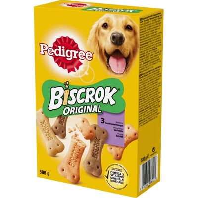 Pedigree Biscrok Hundekekse - Mehrfachpack 6 x 500g Pedigree Biscrok Hundekekse - Mehrfachpack 6 x 500g