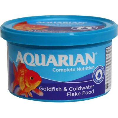 Aquarian Goldfish Flake Aquarium Food - 25g Pot Aquarian Goldfish Flake Aquarium Food - 25g Pot