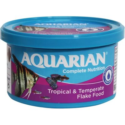 Aquarian Tropical Flake Fish Food - 25g Aquarian Tropical Flake Fish Food - 25g