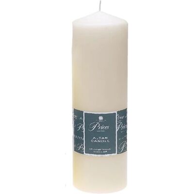 Price's Model ARS250616 - Cream Altar Candle 25cm-8cm - Candle Price's Model ARS250616 - Cream Altar Candle 25cm-8cm - Candle