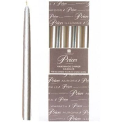 Prices Venetian Tapered Candle Silver - Candle Prices Venetian Tapered Candle Silver - Candle