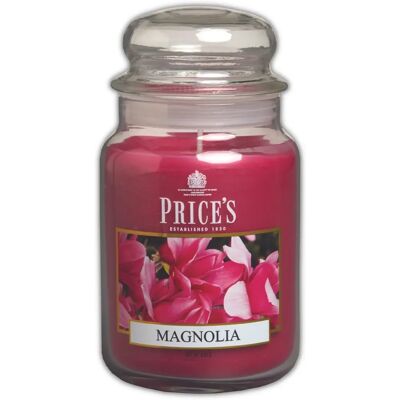 Price's Magnolia Large Jar Candle - Candle Price's Magnolia Large Jar Candle - Candle