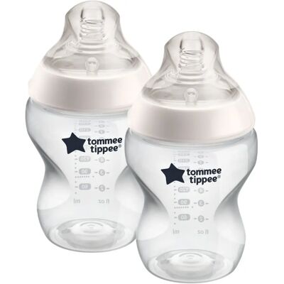 Tommee Tippee - Babykosmetikkoffer - Anti-kolikk, Naturlig følelse - 2x260ml Tommee Tippee - Babykosmetikkoffer - Anti-kolikk, Naturlig følelse - 2x260ml