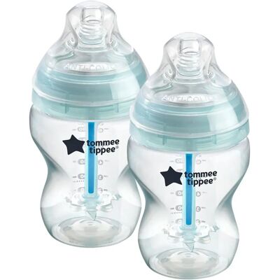 Tommee Tippee Avansert Anti-Kolik Flaske 260 ml (x2) Tommee Tippee Avansert Anti-Kolik Flaske 260 ml (x2)