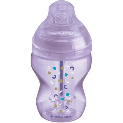 Tommee Tippee Advanced Anti-Kolik Dekorierte Flasche Pink 260 ml Tommee Tippee Advanced Anti-Kolik Dekorierte Flasche Pink 260 ml