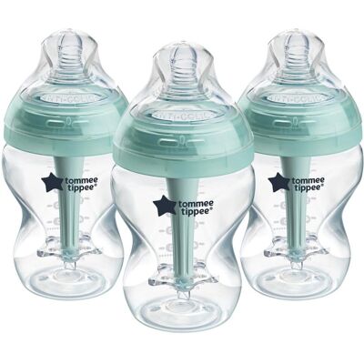 Tommee Tippee Advanced Anti-Colic Baby Bottles - 3er Pack 260ml Tommee Tippee Advanced Anti-Colic Baby Bottles - 3er Pack 260ml