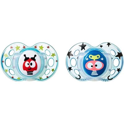 Tommee Tippee 18-36 Months Closer to Nature Orthodontic Pacifier - Pack Tommee Tippee 18-36 Months Closer to Nature Orthodontic Pacifier - Pack