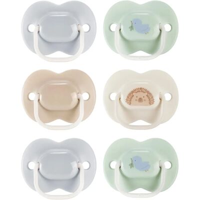 Tommee Tippee Modell - Symmetrisk napp - 0-6 månader - 6-pack Tommee Tippee Modell - Symmetrisk napp - 0-6 månader - 6-pack