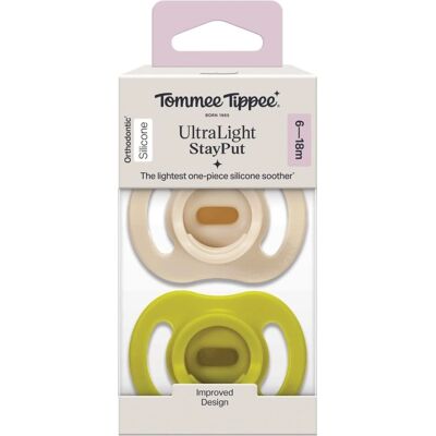 Tommee Tippee UltraLight StayPut Schnuller - Baby Schnuller Tommee Tippee UltraLight StayPut Schnuller - Baby Schnuller
