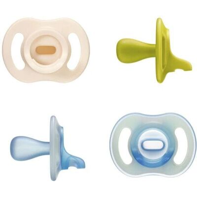 Tétine Bébé Tommee Tippee Classique Silicone Bleu - Tétine Tétine Bébé Tommee Tippee Classique Silicone Bleu - Tétine