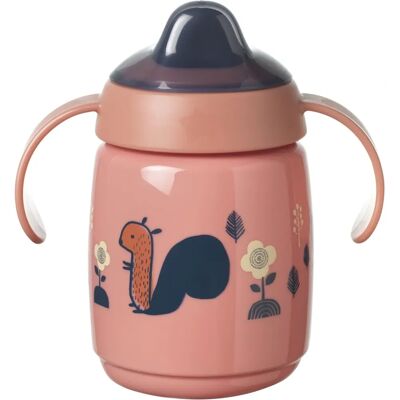 Tommee Tippee Pink Baby Becher - 300 ml - Für unterwegs & Übergang Tommee Tippee Pink Baby Becher - 300 ml - Für unterwegs & Übergang