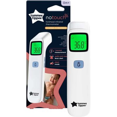 Termometr bezdotykowy podczerwieni Tommee Tippee - Niemowlę, 1 sekunda, C/F Termometr bezdotykowy podczerwieni Tommee Tippee - Niemowlę, 1 sekunda, C/F