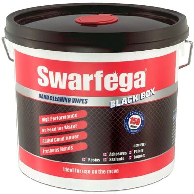Swarfega SBB150W Schwarze Box Heavy Duty Handtücher - 150 Swarfega SBB150W Schwarze Box Heavy Duty Handtücher - 150