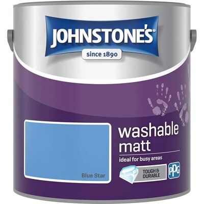 Johnstone's - Washable Matt Emulsion - Blue Star - Paint Johnstone's - Washable Matt Emulsion - Blue Star - Paint