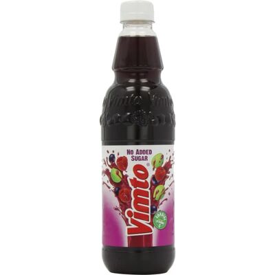 Vimto Squash - No Added Sugar - 725ml - Pack of 12 - Drink Vimto Squash - No Added Sugar - 725ml - Pack of 12 - Drink