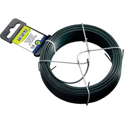 Tenax 06813 Filo Metallico Plastificato Verde - Prodotto da Giardinaggio Tenax 06813 Filo Metallico Plastificato Verde - Prodotto da Giardinaggio