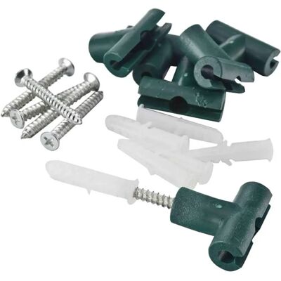 TENAX Wandclips für Kletternetz - 6 Stück TENAX Wandclips für Kletternetz - 6 Stück