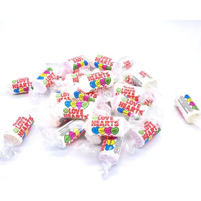 Swizzels Love Heart Mini Rullar - 3kg Fruktiga Fizziga Godisar Swizzels Love Heart Mini Rullar - 3kg Fruktiga Fizziga Godisar