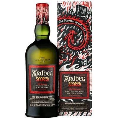 Ardbeg Scorch 0,7l 46% - Publicité Ardbeg Scorch 0,7l 46% - Publicité