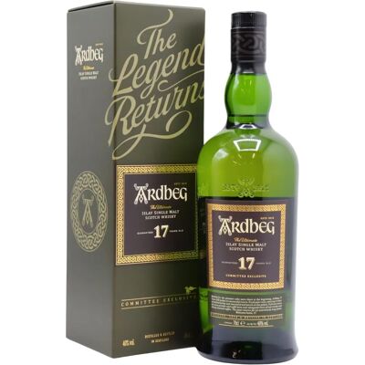 Ardbeg 17 Jahre alt The Ultimate Committee Exclusive - Whisky Ardbeg 17 Jahre alt The Ultimate Committee Exclusive - Whisky