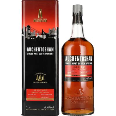 Auchentoshan Blood Oak - Whisky - Édition Limitée 2015 - Publicité Auchentoshan Blood Oak - Whisky - Édition Limitée 2015 - Publicité