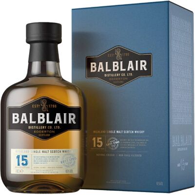 Balblair 15 Years - 0.7l 46% Balblair 15 Years - 0.7l 46%