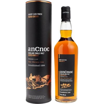 anCnoc Sherry Cask Peated Edition 0,7l 43% anCnoc Sherry Cask Peated Edition 0,7l 43%