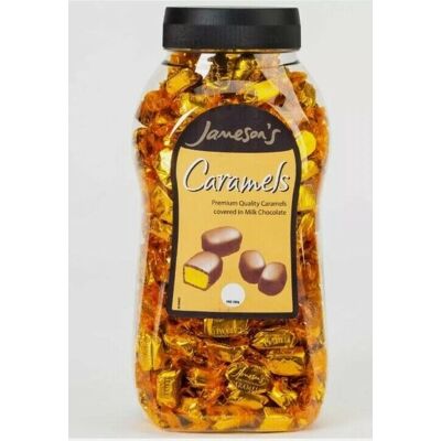 Jameson'S Milk Chocolate Caramels 1.5kg Bulk Jar Sweet Gift - Chocolate Caramels Jameson'S Milk Chocolate Caramels 1.5kg Bulk Jar Sweet Gift - Chocolate Caramels