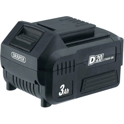 Draper D20 20V Lithium-Ion Battery - 3.0Ah - Quick Release - Battery Draper D20 20V Lithium-Ion Battery - 3.0Ah - Quick Release - Battery