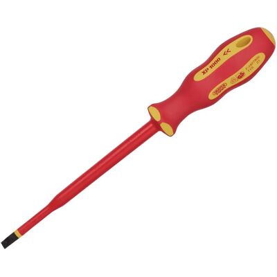Draper - 02162 XP1000 VDE Slimline Plain Slot Screwdriver Draper - 02162 XP1000 VDE Slimline Plain Slot Screwdriver