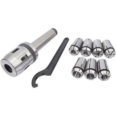 Set di Mandrini Draper Modello 04662 - 4-16mm, MT3-M12 - 9 pezzi Set di Mandrini Draper Modello 04662 - 4-16mm, MT3-M12 - 9 pezzi