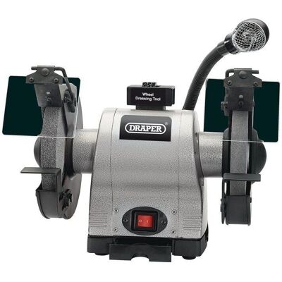 Draper 05097 Heavy Duty Bench Grinder - 200mm, 550W, Worklight Draper 05097 Heavy Duty Bench Grinder - 200mm, 550W, Worklight