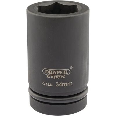 Draper Tools 5148 Experto 34mm Zócalo de impacto profundo - Juego de sockets Draper Tools 5148 Experto 34mm Zócalo de impacto profundo - Juego de sockets