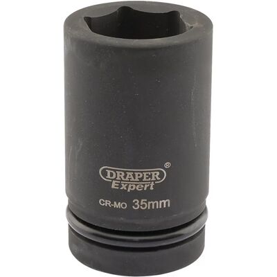 Draper Herramientas 05149 juego de enchufes - Enchufe de impacto profundo, 35mm, 1" de cuadrado Draper Herramientas 05149 juego de enchufes - Enchufe de impacto profundo, 35mm, 1" de cuadrado