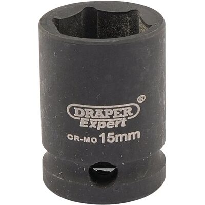 Draper 6875 Expert 15mm Impact Steeksleutel - Set met doppen Draper 6875 Expert 15mm Impact Steeksleutel - Set met doppen