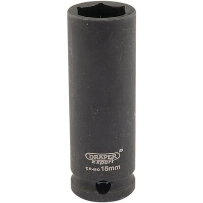 Draper Tools 6888 Steeksleutelset - Diepe impact socket 15mm 3/8" Draper Tools 6888 Steeksleutelset - Diepe impact socket 15mm 3/8"