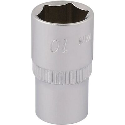 Draper Elora Socket Set - 10mm, Hexagon, Chrome Vanadium Draper Elora Socket Set - 10mm, Hexagon, Chrome Vanadium