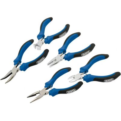 Draper Tools Draper 12544 Set di Mini Pinze - Set di Mini Pinze Draper Tools Draper 12544 Set di Mini Pinze - Set di Mini Pinze
