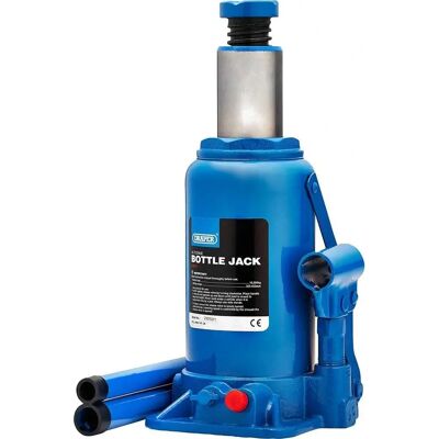 Draper 13074 Hydraulic Bottle Jack - 16 Tonne - Overload Protection Draper 13074 Hydraulic Bottle Jack - 16 Tonne - Overload Protection