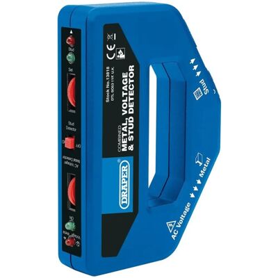 Draper 13818 Metal Voltage Stud Detector - Metal, Voltage, Studs Draper 13818 Metal Voltage Stud Detector - Metal, Voltage, Studs
