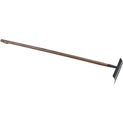 Draper 14306 Carbon Steel Garden Rake - Epoxy coated, 12-tooth, Ash handle Draper 14306 Carbon Steel Garden Rake - Epoxy coated, 12-tooth, Ash handle